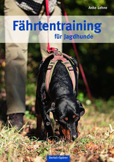 Titelbild des Buches "Fährtentraining für Jagdhunde"